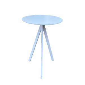 שולחן בר עץ לבן דגם 4 רגליים קארמה השכרת ציוד